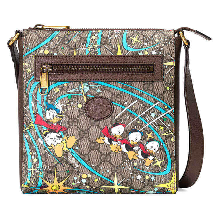 disney x G*u*i donald duck messenger bag