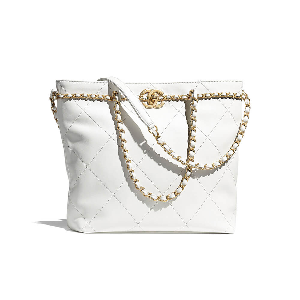 Ch*el small shopping bag