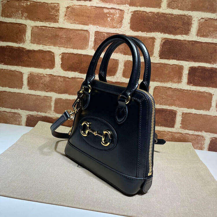 G*u*i horsebit 1955 mini top handle bag