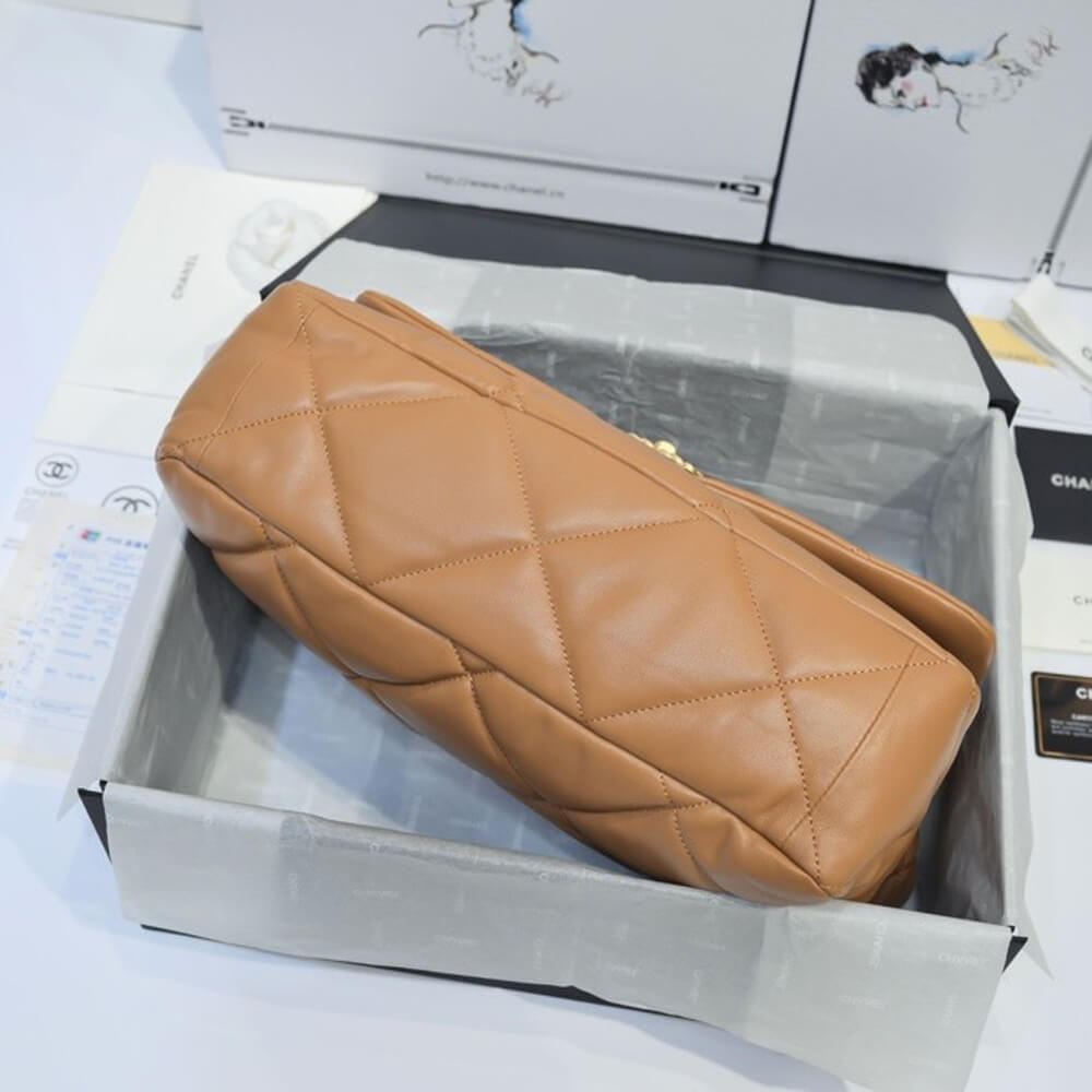 Ch*el 19 maxi handbag
