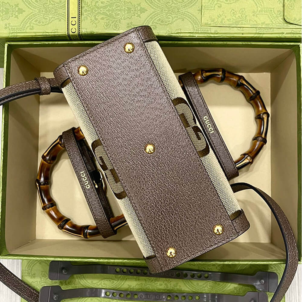 G*u*i diana jumbo gg mini tote bag