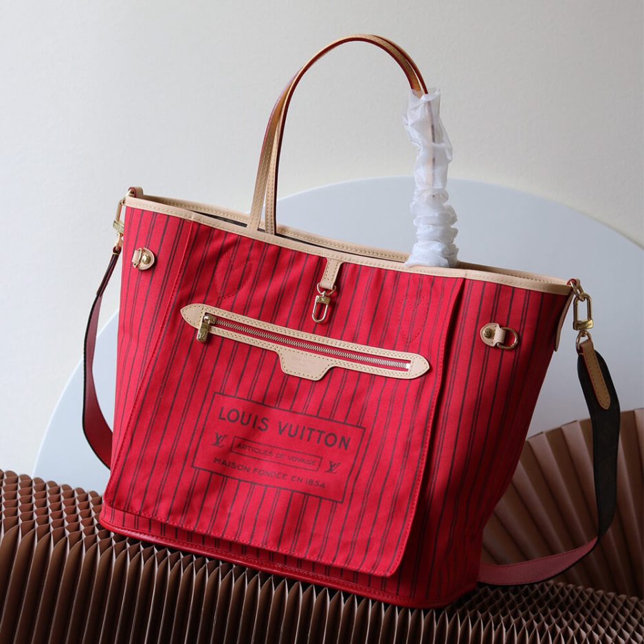 LV Neverfull Bandouliere Inside Out MM