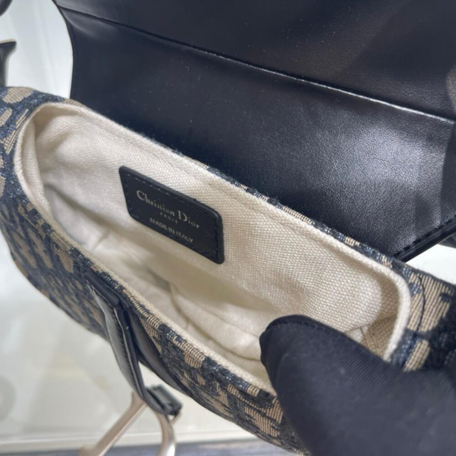 D*or mini saddle bag with strap